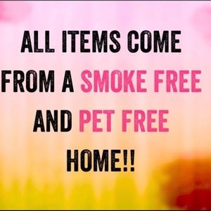 All items come from a smoke and pet free home ✨